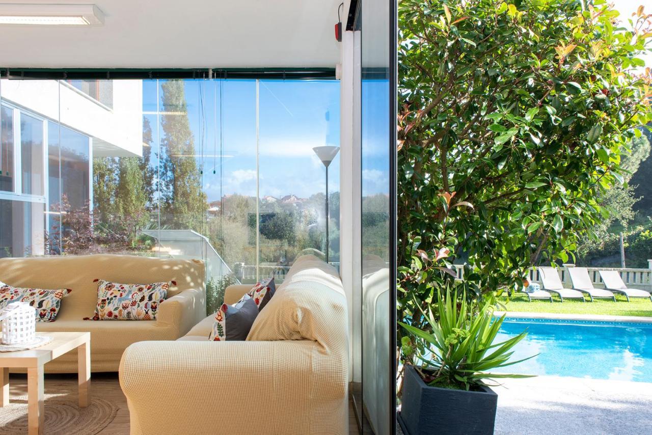 ヴィーゴ Casa El Castanal Con Piscina Privadaヴィラ エクステリア 写真