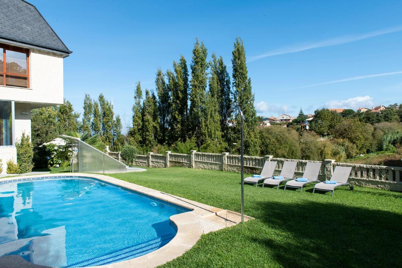 ヴィーゴ Casa El Castanal Con Piscina Privadaヴィラ エクステリア 写真