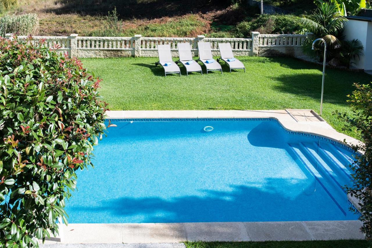 ヴィーゴ Casa El Castanal Con Piscina Privadaヴィラ エクステリア 写真