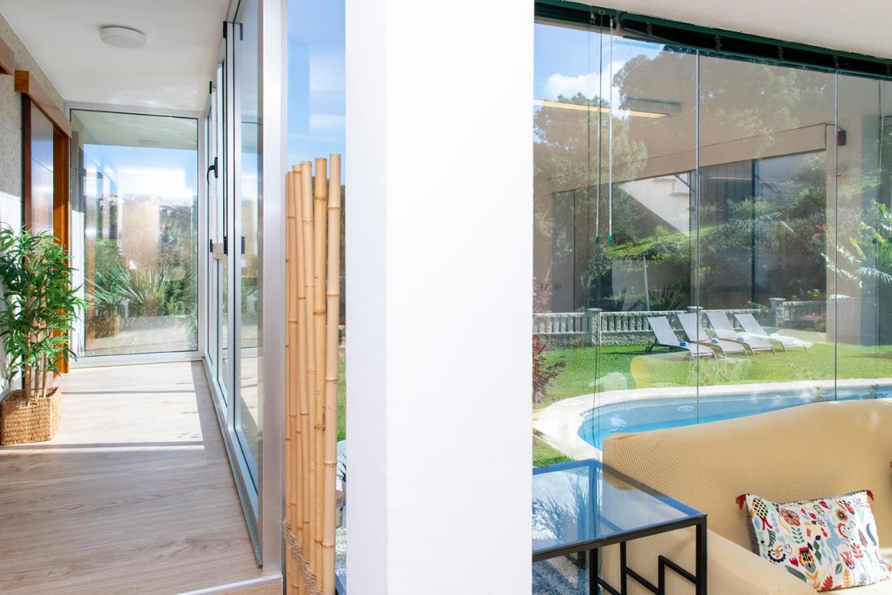 ヴィーゴ Casa El Castanal Con Piscina Privadaヴィラ エクステリア 写真